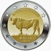 2EUSO_0552 2 Euro Mnze Malta 2025 Sonderprgung _Serie _Einheimische Arten_ _ Der Maltesische Ochse_