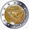 2EUSO_0581 2 Euro M�nze Malta 2026 Sonderpr�gung _Serie Maltesische St�dte mit Stadtmauern - Valletta_
