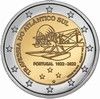 2EUSO432 2 Euro Münze Portugal 2022 Sonderprägung _100 Jahre Erstüberquerung des Südatlantiks per Flugzeug_