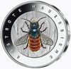 J691UNDEFBFR 5 Euro 2023 Gedenkmnze Wunderwelt Insekten _ Rostrote Mauerbiene
