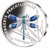 J694BFR 5 Euro 2023 Gedenkmünze Wunderwelt Insekten _ Gebänderte Prachtlibelle