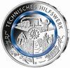 J714UNDEFBFR 10 Euro 2025 Gedenkmnze _Im Dienst der Gesellschaft - Technisches Hilfswerk_ bankfrisch